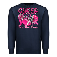 Navy cheer for the cure Premium Sweatshirt - MaliasSmallBusiness