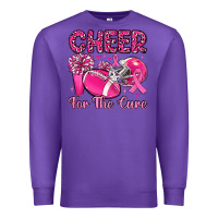 Purple cheer for the cure Premium Sweatshirt - MaliasSmallBusiness
