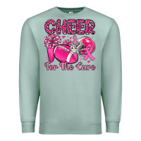 Seafoam cheer for the cure Premium Sweatshirt - MaliasSmallBusiness