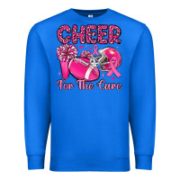 True Royal cheer for the cure Premium Sweatshirt - MaliasSmallBusiness