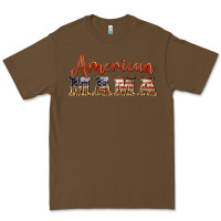 Cacao american mama Premium Tee - BarkalooDesign