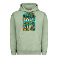 Pigment Oil Green If you don't like Fall you can leaf me alone Urban Hoodie - NancyCooperArtShop