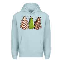 Blue Mist Christmas cakes Premium Hoodie - Jasminsmagicworld