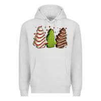 Dove Grey Christmas cakes Premium Hoodie - Jasminsmagicworld