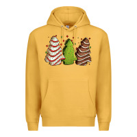 Mustard Christmas cakes Premium Hoodie - Jasminsmagicworld