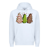 White Christmas cakes Premium Hoodie - Jasminsmagicworld