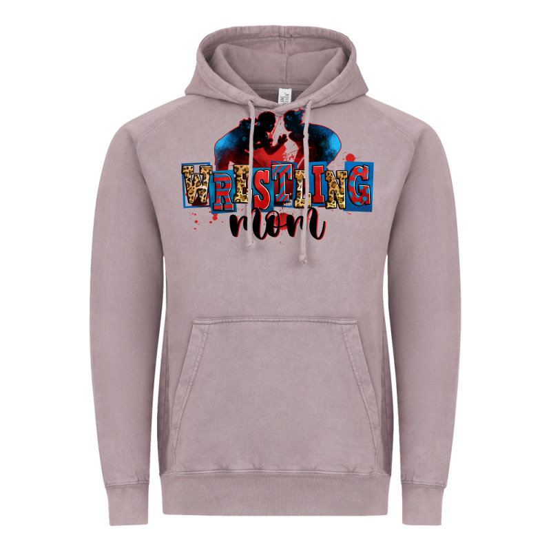 Wrestling Mom Vintage Hoodie by Zillion Design Studio | Teevron