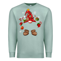 Seafoam custom christmas gnome Premium Sweatshirt - MaliasSmallBusiness