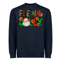 Navy feelin' jolly Heavyweight Sweatshirt - FaDigitalArtStudio