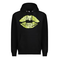 Black tennis lips Premium Hoodie - AdoDesignShop