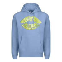 Colony Blue tennis lips Premium Hoodie - AdoDesignShop