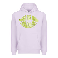 Lilac tennis lips Premium Hoodie - AdoDesignShop