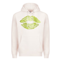 Pale Pink tennis lips Premium Hoodie - AdoDesignShop