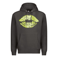 Smoke tennis lips Premium Hoodie - AdoDesignShop