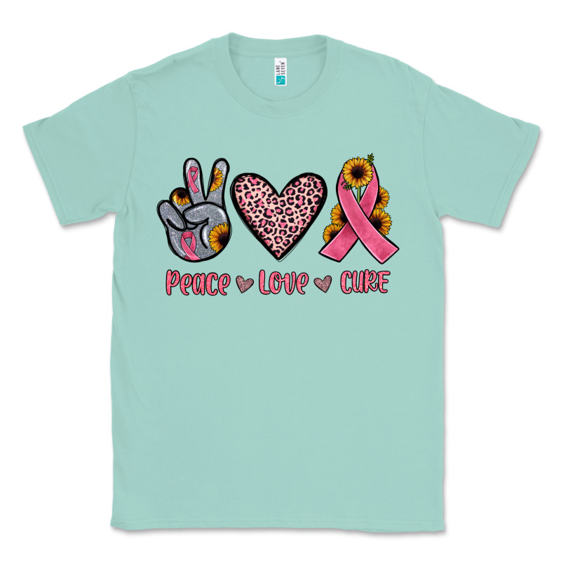 Peace Love Cure Classic Tee by JahusDesignShop | Teevron