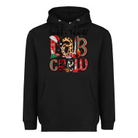 Black santa s favorite lab crew Heavyweight Hoodie - MaliasSmallBusiness