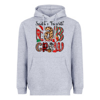 Heather Grey santa s favorite lab crew Heavyweight Hoodie - MaliasSmallBusiness