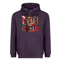 Plum santa s favorite lab crew Heavyweight Hoodie - MaliasSmallBusiness