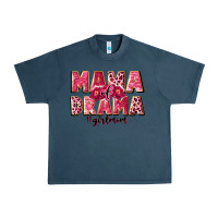 Midnight Navy mama of drama girl mom Urban Heavy Tee - JahusDesignShop