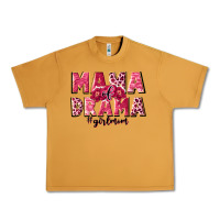 Peanut Butter mama of drama girl mom Urban Heavy Tee - JahusDesignShop