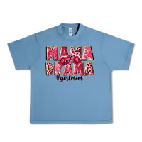 Pebble Blue mama of drama girl mom Urban Heavy Tee - JahusDesignShop