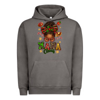 Pigment Tornado mama claus afro messy bun Urban Hoodie - texasbilliewilder