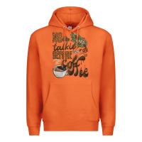 Carrot no talkie before coffee Premium Hoodie - BarkalooDesign