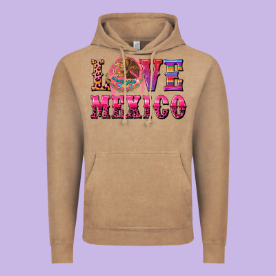 Love Mexico Vintage Hoodie Designed By Cts Tumbler Store