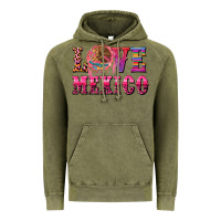 Vintage Olive love mexico Vintage Hoodie - CTS Tumbler Store