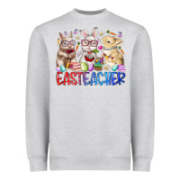 Heather Grey eastteacher Heavyweight Sweatshirt - RacoonDesign