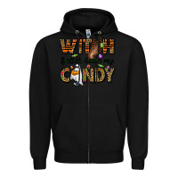 Black Witch better have my candy Zipper Hoodie - NancyCooperArtShop
