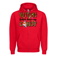 Red Witch better have my candy Zipper Hoodie - NancyCooperArtShop