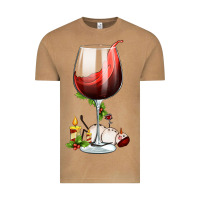 Vintage Camel christmas wine glass Vintage Tee - FaDigitalArtStudio