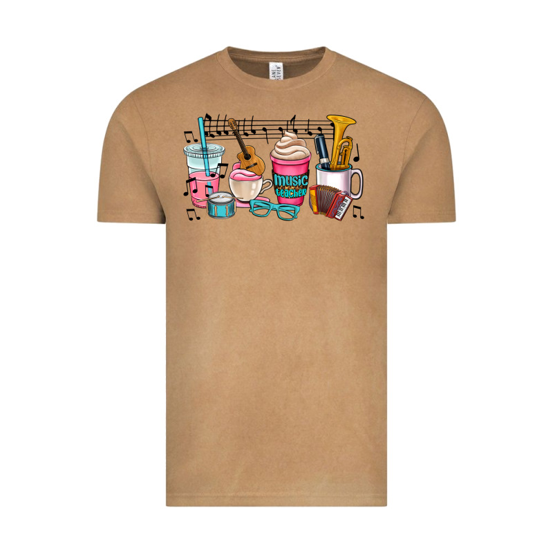 Music Teacher Vintage Tee by AdoDesignShop | Teevron