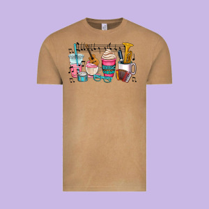 Music Teacher Vintage Tee Designed By Adodesignshop