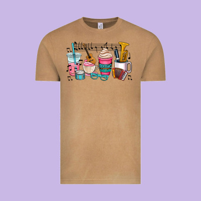 Music Teacher Vintage Tee Designed By Adodesignshop