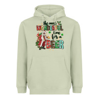 The Most Wonderful Time For A Beer Heavyweight Hoodie | Teevron