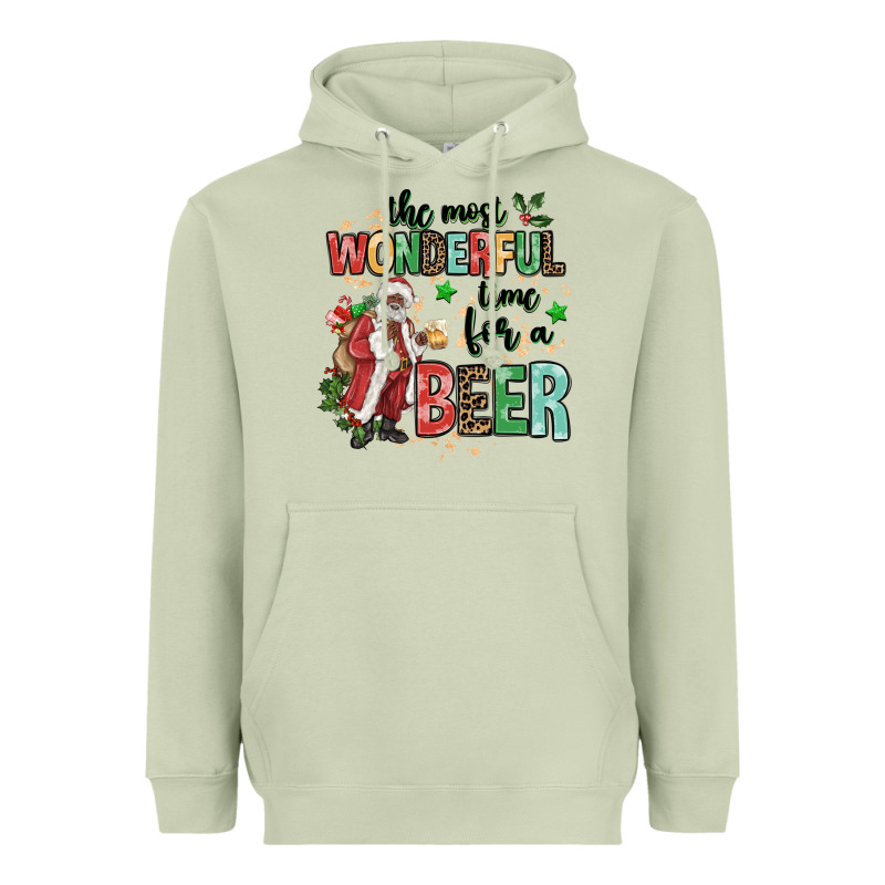 The Most Wonderful Time For A Beer Heavyweight Hoodie by MaliasSmallBusiness | Teevron