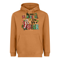 Meerkat the most wonderful time for a beer Heavyweight Hoodie - MaliasSmallBusiness
