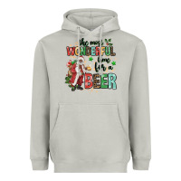 Moon Dust the most wonderful time for a beer Heavyweight Hoodie - MaliasSmallBusiness