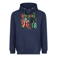 Navy the most wonderful time for a beer Heavyweight Hoodie - MaliasSmallBusiness
