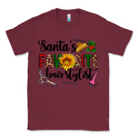 Burgundy santa's favorite  hair stylist Classic Tee - AdoDesignShop