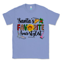 Colony Blue santa's favorite  hair stylist Classic Tee - AdoDesignShop
