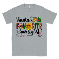 Heather Grey santa's favorite  hair stylist Classic Tee - AdoDesignShop