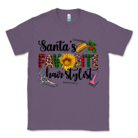Lavender santa's favorite  hair stylist Classic Tee - AdoDesignShop