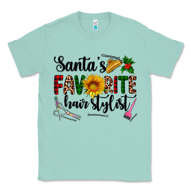Santa's Favorite  Hair Stylist Classic Tee by AdoDesignShop | Teevron