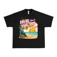 Black here comes the sun Urban Heavy Tee - JahusDesignShop