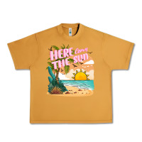 Peanut Butter here comes the sun Urban Heavy Tee - JahusDesignShop