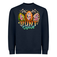 Navy egg hunt squad Heavyweight Sweatshirt - RacoonDesign