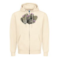 Sandshell cob beehive cactus Zipper Hoodie - LillyAllenDesigns